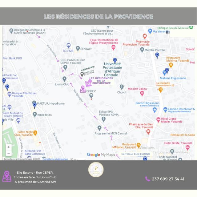 Les Residences De La Providence - Appart Hotel 야운데 외부 사진
